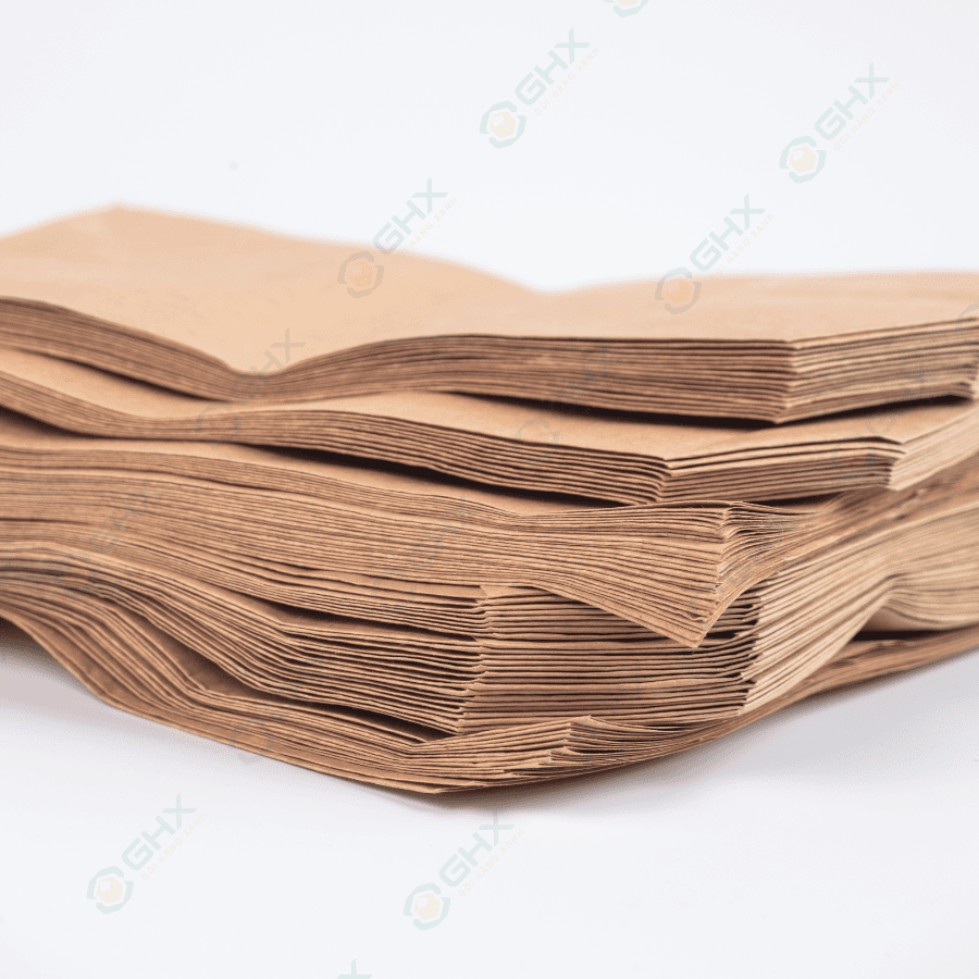 Túi giấy kraft Nhật không quai size 18x28cm