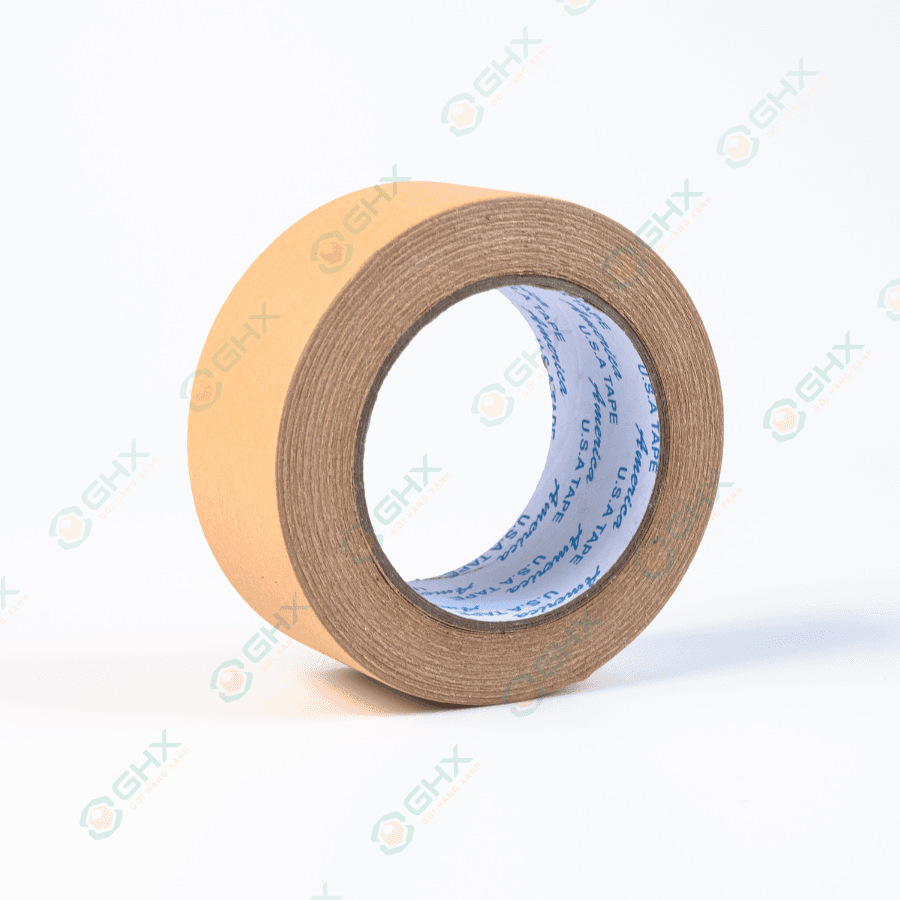 Băng keo giấy kraft Da Bò Đài Loan 48mm x 45m