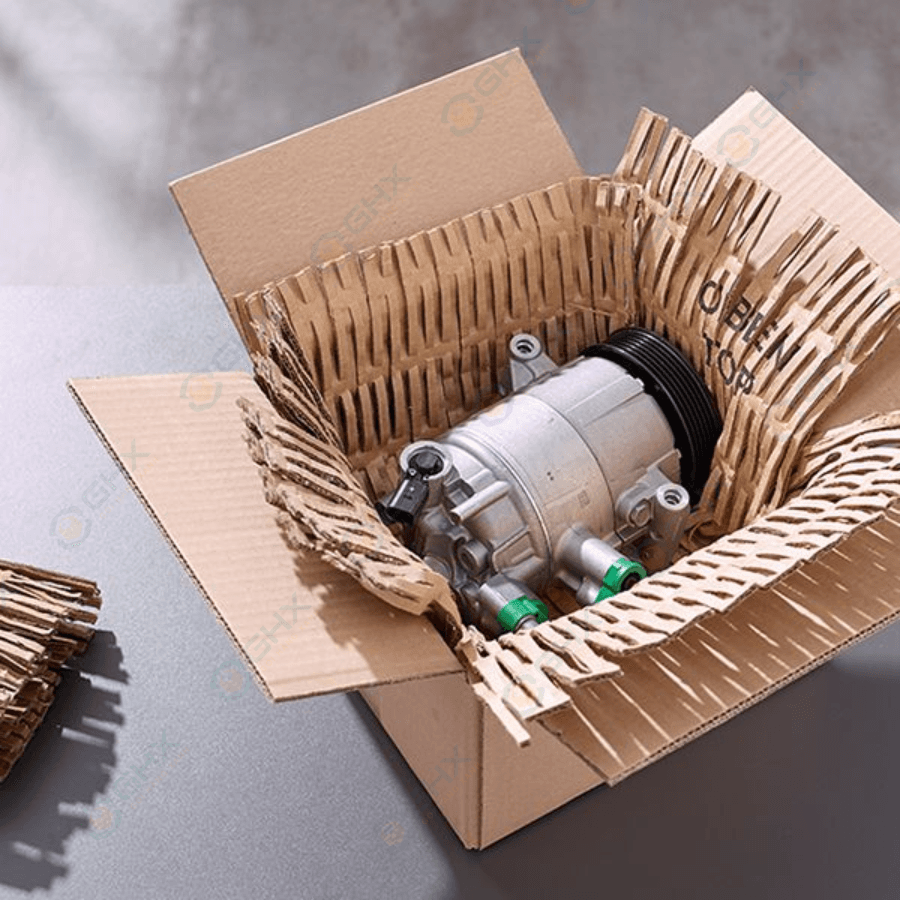 1 Kg Giấy carton vụn cắt tổ ong khổ 30×40cm – Lót hàng, chèn chống sốc, đóng gói an toàn