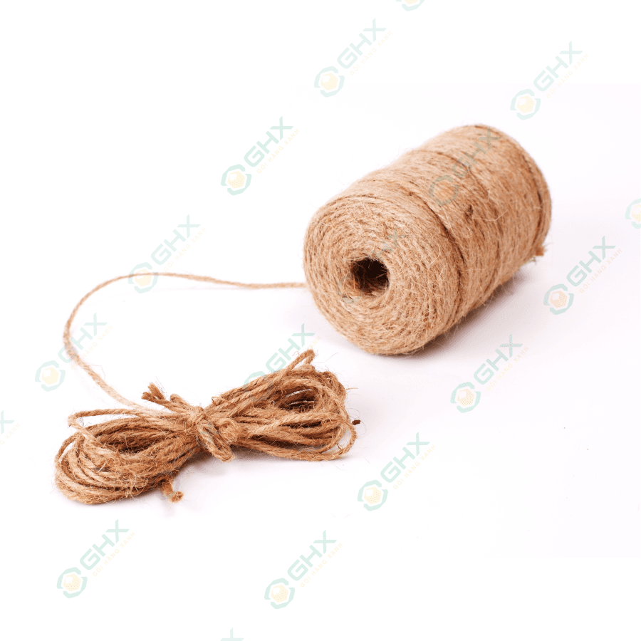 Cuộn 150m dây thừng gai dầu, dây cói dùng trang trí thủ công
