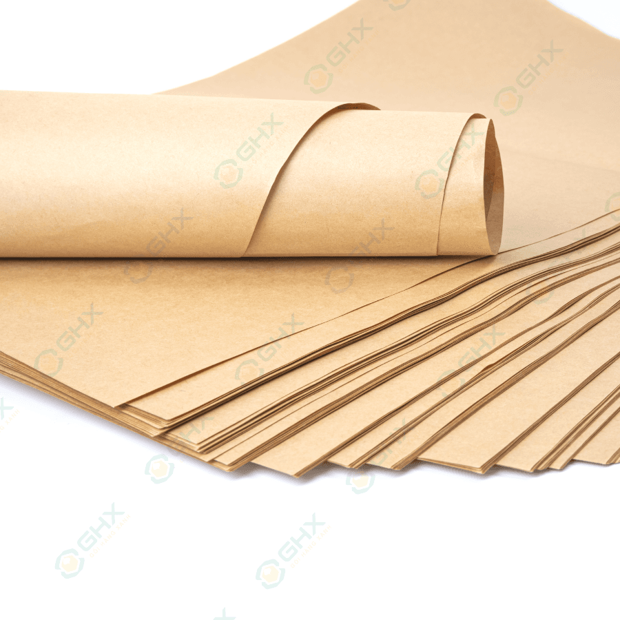 100 Tờ Giấy Kraft Xi Măng 80gsm khổ 36x52cm - Gói Hàng, Gói Quà Thân Thiện
