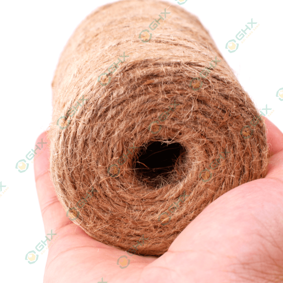 Cuộn 150m dây thừng gai dầu, dây cói dùng trang trí thủ công