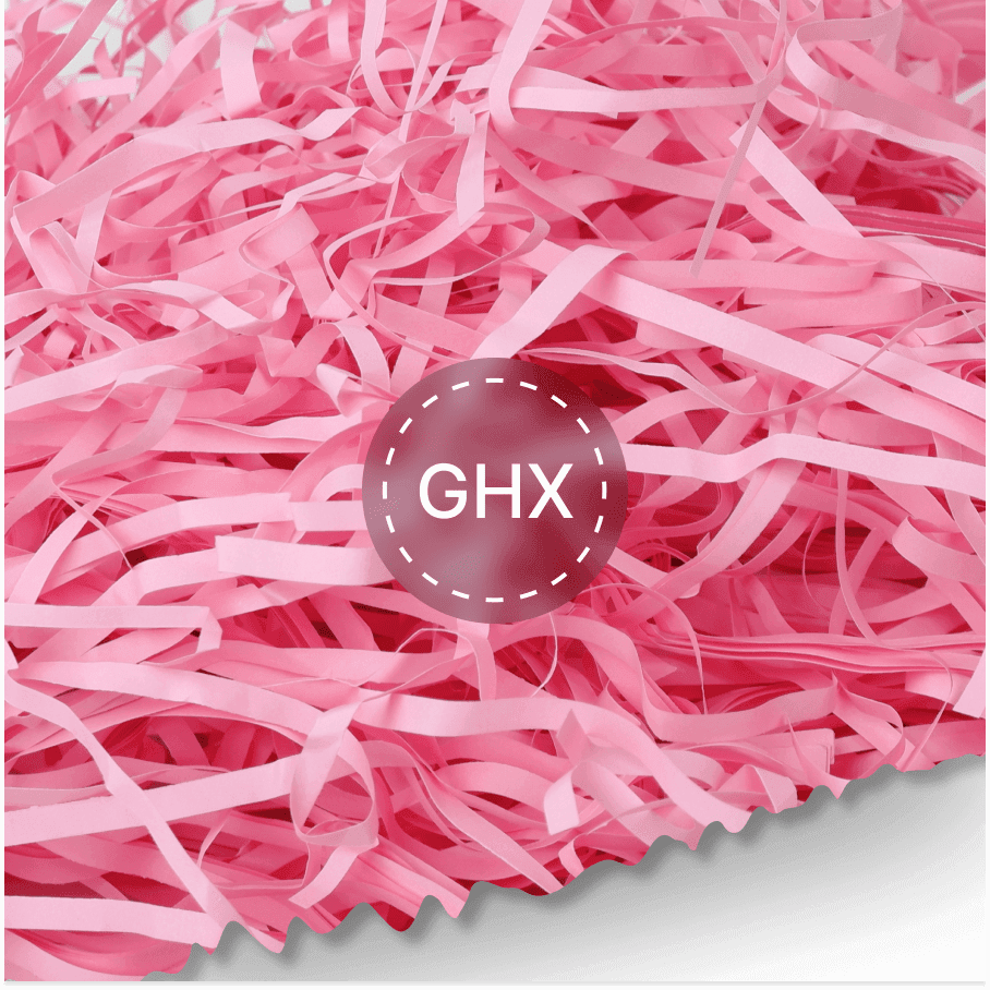 Giấy rơm, giấy vụn MÀU HỒNG trang trí lót hộp quà