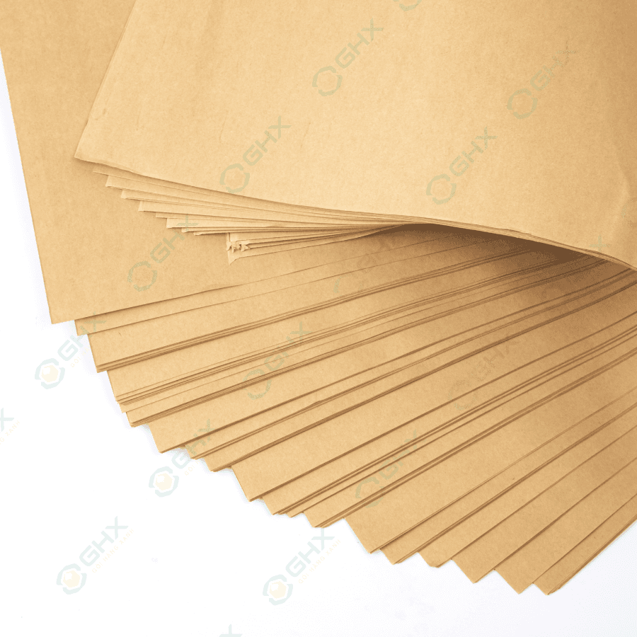 100 Tờ Giấy Kraft Xi Măng 80gsm khổ 36x52cm - Gói Hàng, Gói Quà Thân Thiện